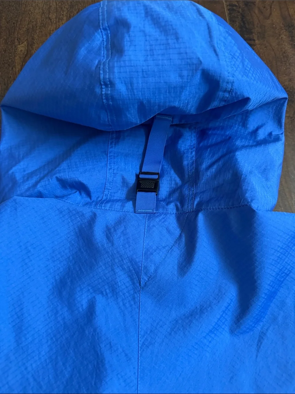 Patagonia Royal Blue Hooded Windbreaker Pullover